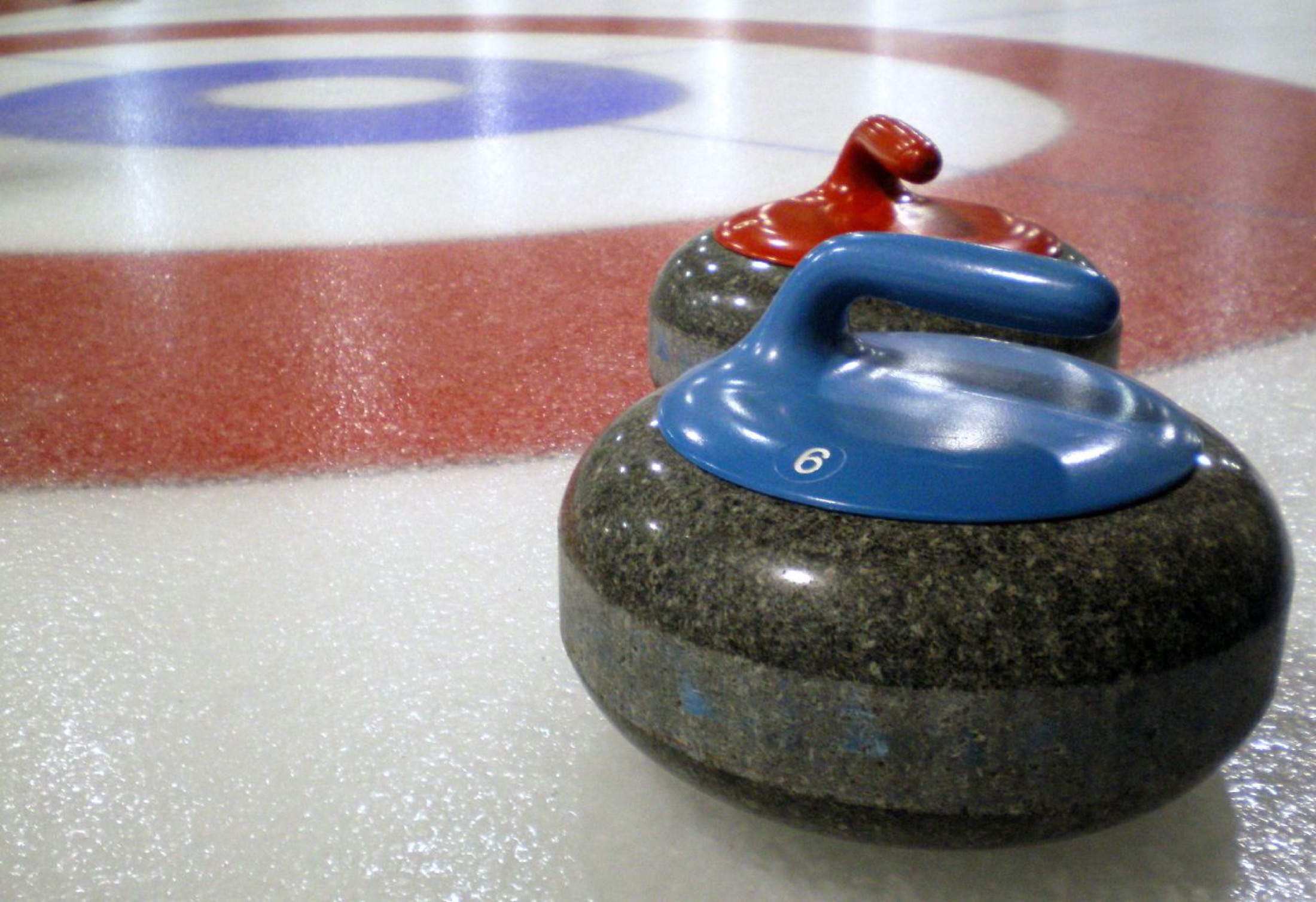 Rink pipe grid prepared for a precision ice surface